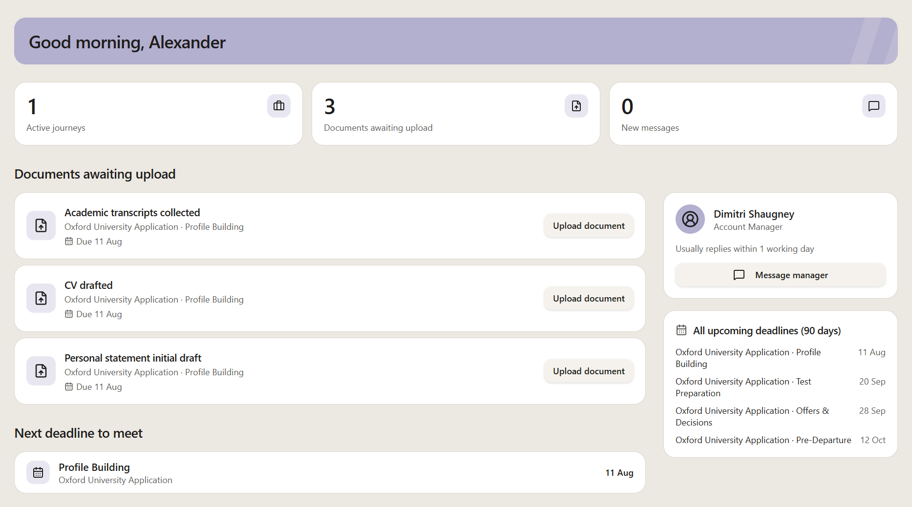 Clear tasks and deadlines help students understand what they need to do and when.